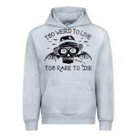 Heather Grey hunter s thompson  fear and loathing in las vegas rare to die Urban Hoodie - DesigneFamous