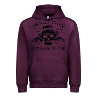 Mauve Wine hunter s thompson  fear and loathing in las vegas rare to die Urban Hoodie - DesigneFamous