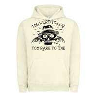 Pigment Pistachio hunter s thompson  fear and loathing in las vegas rare to die Urban Hoodie - DesigneFamous