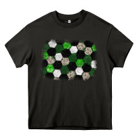 Asphalt Soccer leopard glitter background Heavy Core Tee - HowdyJamesFarm