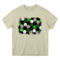 Mossy Soccer leopard glitter background Heavy Core Tee - HowdyJamesFarm