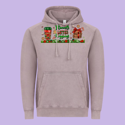 Flannels Lattes Leggings Libbey Glass Vintage Hoodie Designed By Bundleandbundleshop