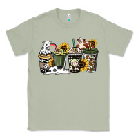 Matcha cowhide coffee cup Classic Tee - HowdyJamesFarm