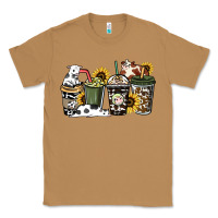 Toasted Coconut cowhide coffee cup Classic Tee - HowdyJamesFarm