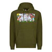 Easter Bunnies Premium Hoodie | Teevron