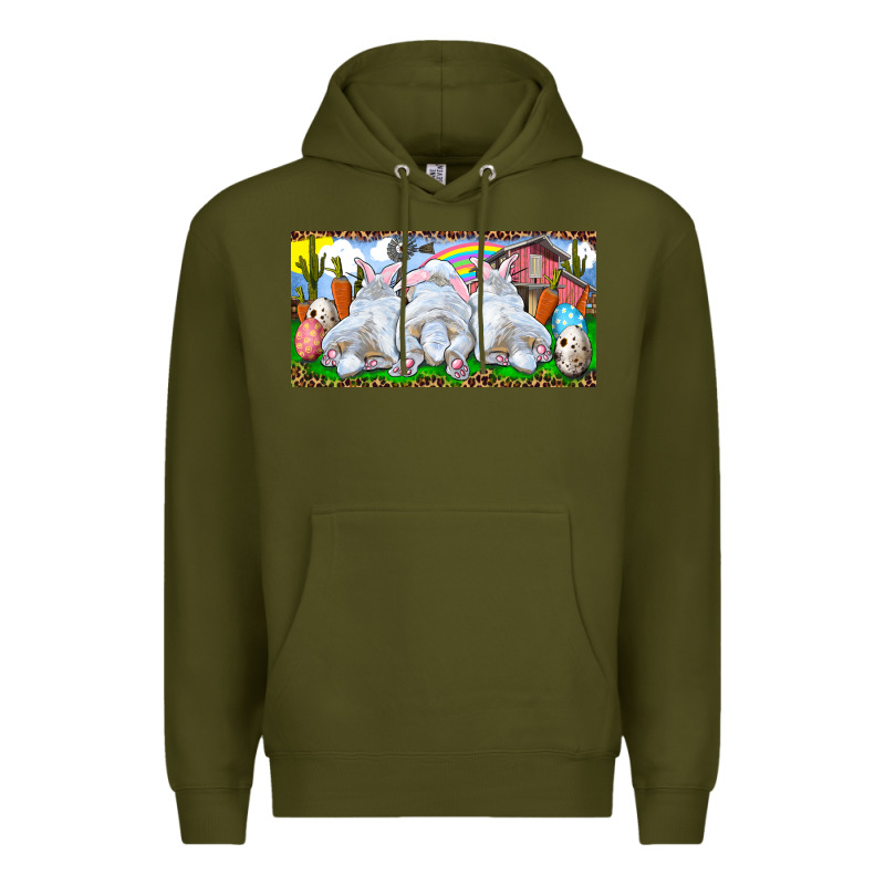 Easter Bunnies Premium Hoodie by RanaPortraitStore | Teevron