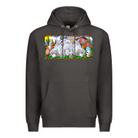 Smoke Easter Bunnies Premium Hoodie - RanaPortraitStore