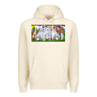 Tofu Easter Bunnies Premium Hoodie - RanaPortraitStore