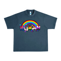 Midnight Navy Human pride Urban Heavy Tee - FaDigitalArtStudio
