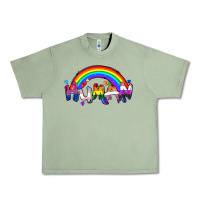 Oil Green Human pride Urban Heavy Tee - FaDigitalArtStudio