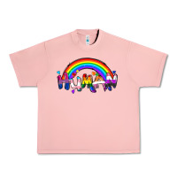 Salmon Human pride Urban Heavy Tee - FaDigitalArtStudio