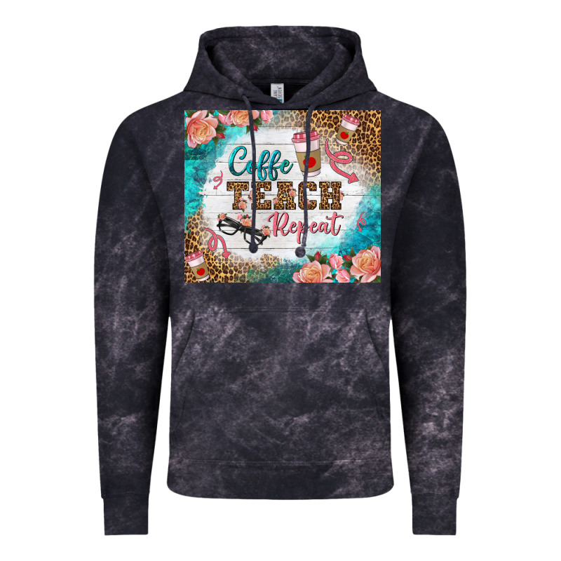 Coffee Teach Repeat Tumbler Vintage Hoodie by BundleAndBundleShop | Teevron