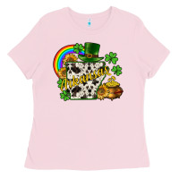Bubblegum Pink Arkansas map St. Patrick's Ladies Tee - CowGirlArtShop