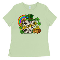 Matcha Arkansas map St. Patrick's Ladies Tee - CowGirlArtShop