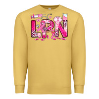 Antique Gold breast cancer lpn licensed practical nurse Premium Sweatshirt - JahusDesignShop