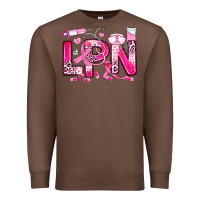 Chestnut breast cancer lpn licensed practical nurse Premium Sweatshirt - JahusDesignShop
