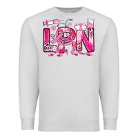Dove Grey breast cancer lpn licensed practical nurse Premium Sweatshirt - JahusDesignShop