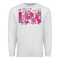 Oatmeal Heather breast cancer lpn licensed practical nurse Premium Sweatshirt - JahusDesignShop