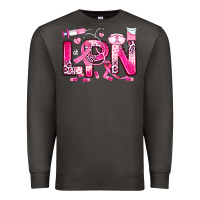 Smoke breast cancer lpn licensed practical nurse Premium Sweatshirt - JahusDesignShop