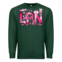 Sports Green breast cancer lpn licensed practical nurse Premium Sweatshirt - JahusDesignShop