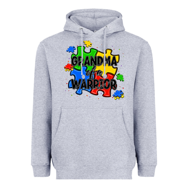 Grandma Of A Warrior Heavyweight Hoodie by JahusDesignShop | Teevron