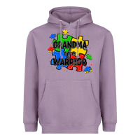 Lavender grandma of a warrior Heavyweight Hoodie - JahusDesignShop