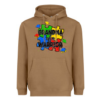 Toasted Coconut grandma of a warrior Heavyweight Hoodie - JahusDesignShop