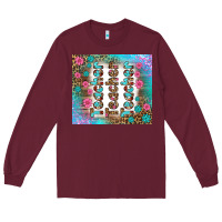 Teacher Gemstone And Pink Flower Tumbler Long Sleeve Tee | Teevron