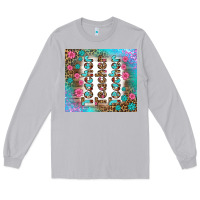 Moon Dust teacher gemstone and pink flower tumbler Long Sleeve Tee - BundleAndBundleShop