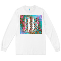 White teacher gemstone and pink flower tumbler Long Sleeve Tee - BundleAndBundleShop