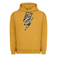 Pigment Peanut Butter Lightning Bolt Urban Hoodie - JahusDesignShop