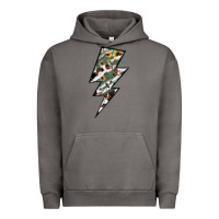 Pigment Tornado Lightning Bolt Urban Hoodie - JahusDesignShop