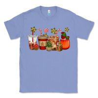 Colony Blue christmas cup cakes coffee cups Classic Tee - CowGirlArtShop