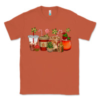 Copper christmas cup cakes coffee cups Classic Tee - CowGirlArtShop