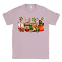 Lilac christmas cup cakes coffee cups Classic Tee - CowGirlArtShop