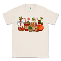 Natural christmas cup cakes coffee cups Classic Tee - CowGirlArtShop