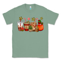 Sage christmas cup cakes coffee cups Classic Tee - CowGirlArtShop