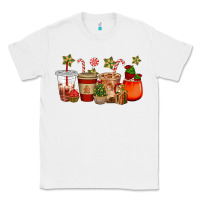 White christmas cup cakes coffee cups Classic Tee - CowGirlArtShop