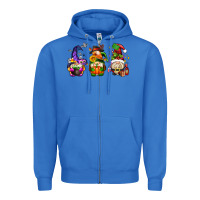 True Royal hallothanksmas gnome Zipper Hoodie - AdoDesignShop