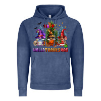 Vintage Denim happy hallothanksmas Vintage Hoodie - FaDigitalArtStudio