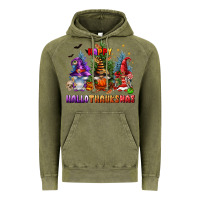 Vintage Olive happy hallothanksmas Vintage Hoodie - FaDigitalArtStudio