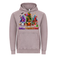 Vintage Zinc happy hallothanksmas Vintage Hoodie - FaDigitalArtStudio