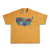Peanut Butter Sweet land of liberty Urban Heavy Tee - FaDigitalArtStudio
