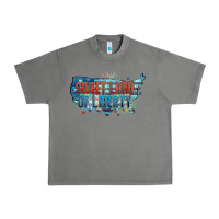 Tornado Sweet land of liberty Urban Heavy Tee - FaDigitalArtStudio