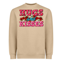 Mushroom hugs and kisses valentines Heavyweight Sweatshirt - AdoDesignShop
