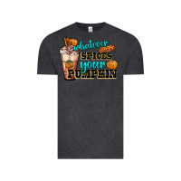 Vintage Black whatever spice your pumpkin coffee cup Vintage Tee - FaDigitalArtStudio