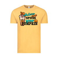Vintage Mustard whatever spice your pumpkin coffee cup Vintage Tee - FaDigitalArtStudio