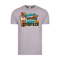 Vintage Zinc whatever spice your pumpkin coffee cup Vintage Tee - FaDigitalArtStudio