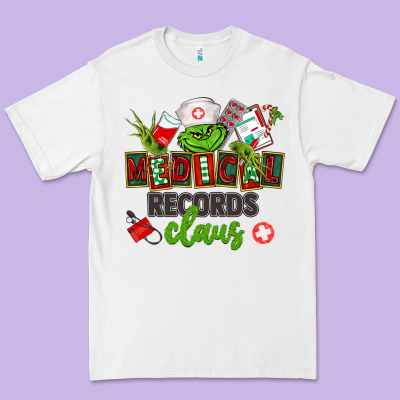 Medical Records Claus Premium Tee Designed By Cowgirlartshop