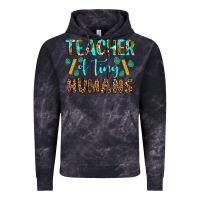 Cloud Black teacher of tiny humans Vintage Hoodie - BundleAndBundleShop